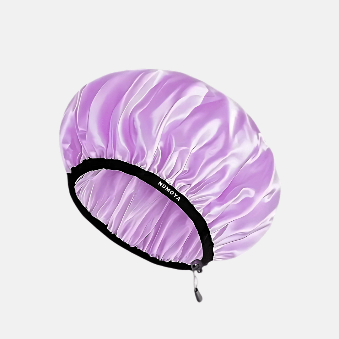Silky Satin Shower Cap