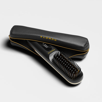 Black Leather Pouch for GoBrush