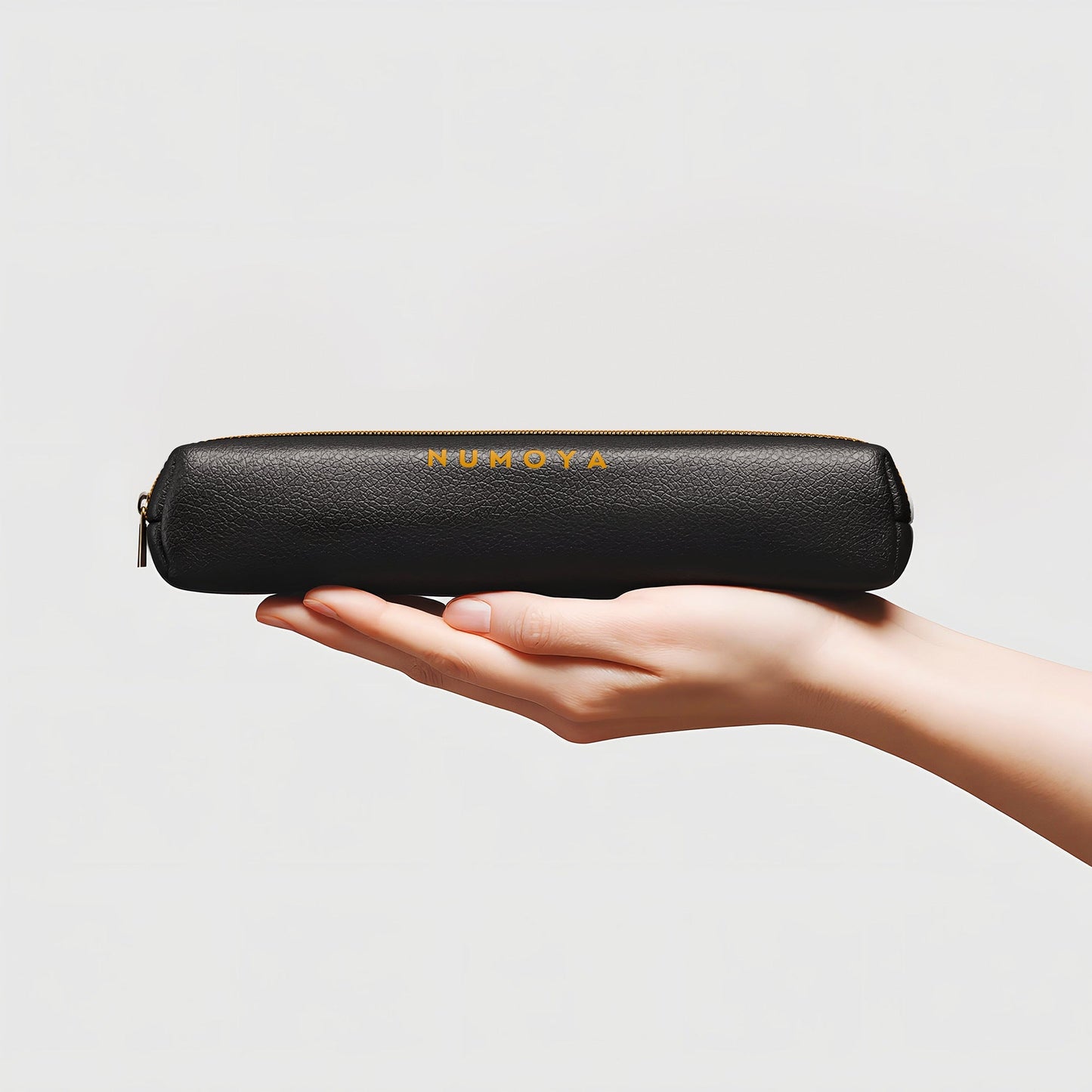 Black Leather Pouch for GoBrush