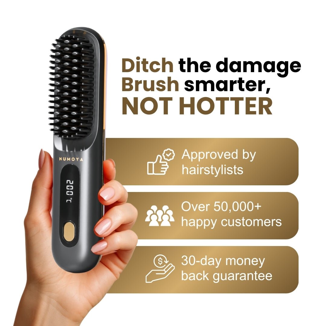 [NEW] Portable Straightener Brush - GoBrush MAX