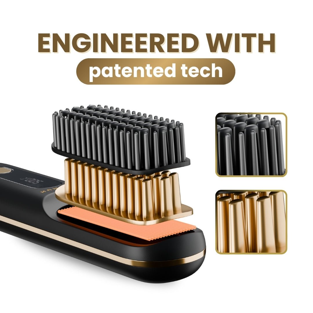 [NEW] Portable Straightener Brush - GoBrush MAX