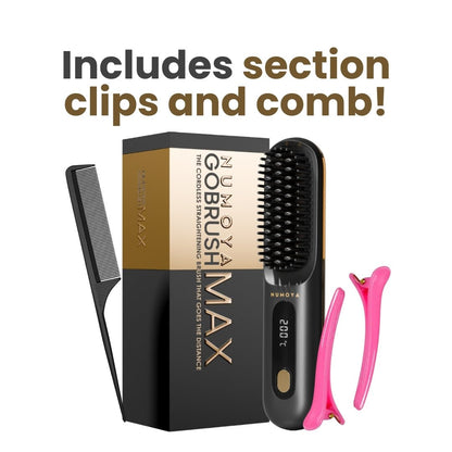 [NEW] Portable Straightener Brush - GoBrush MAX