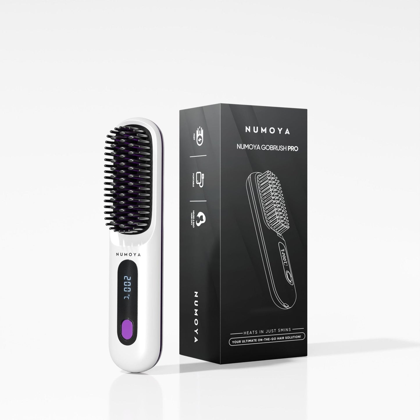 [NEW] Portable Straightener Brush - GoBrush PRO