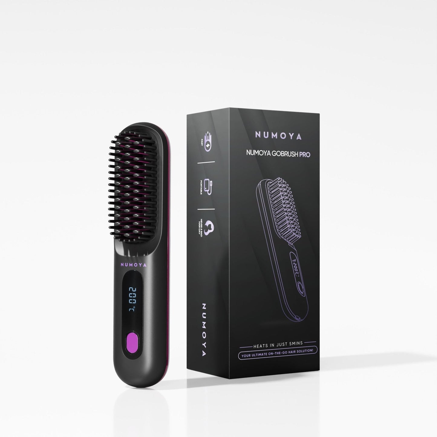 [NEW] Portable Straightener Brush - GoBrush PRO