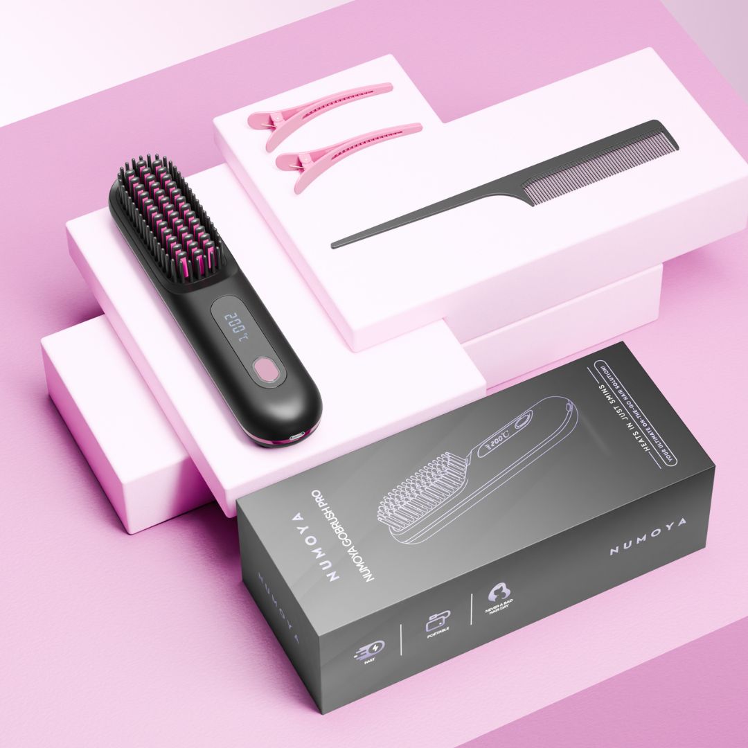 [NEW] Portable Straightener Brush - GoBrush PRO Anniversary Edition
