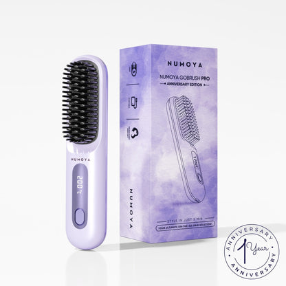 [NEW] Portable Straightener Brush - GoBrush PRO Anniversary Edition