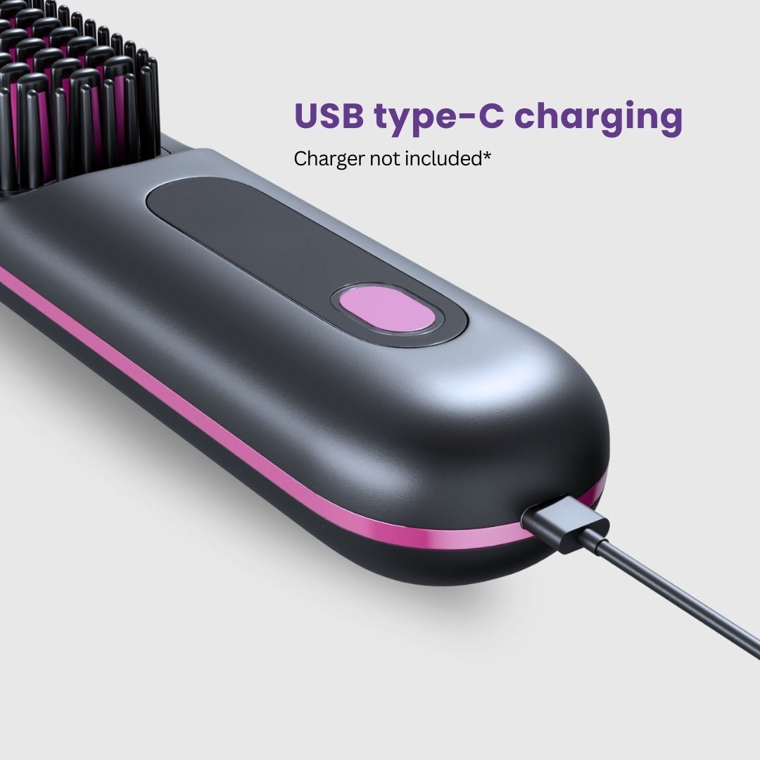 [NEW] Portable Straightener Brush - GoBrush PRO