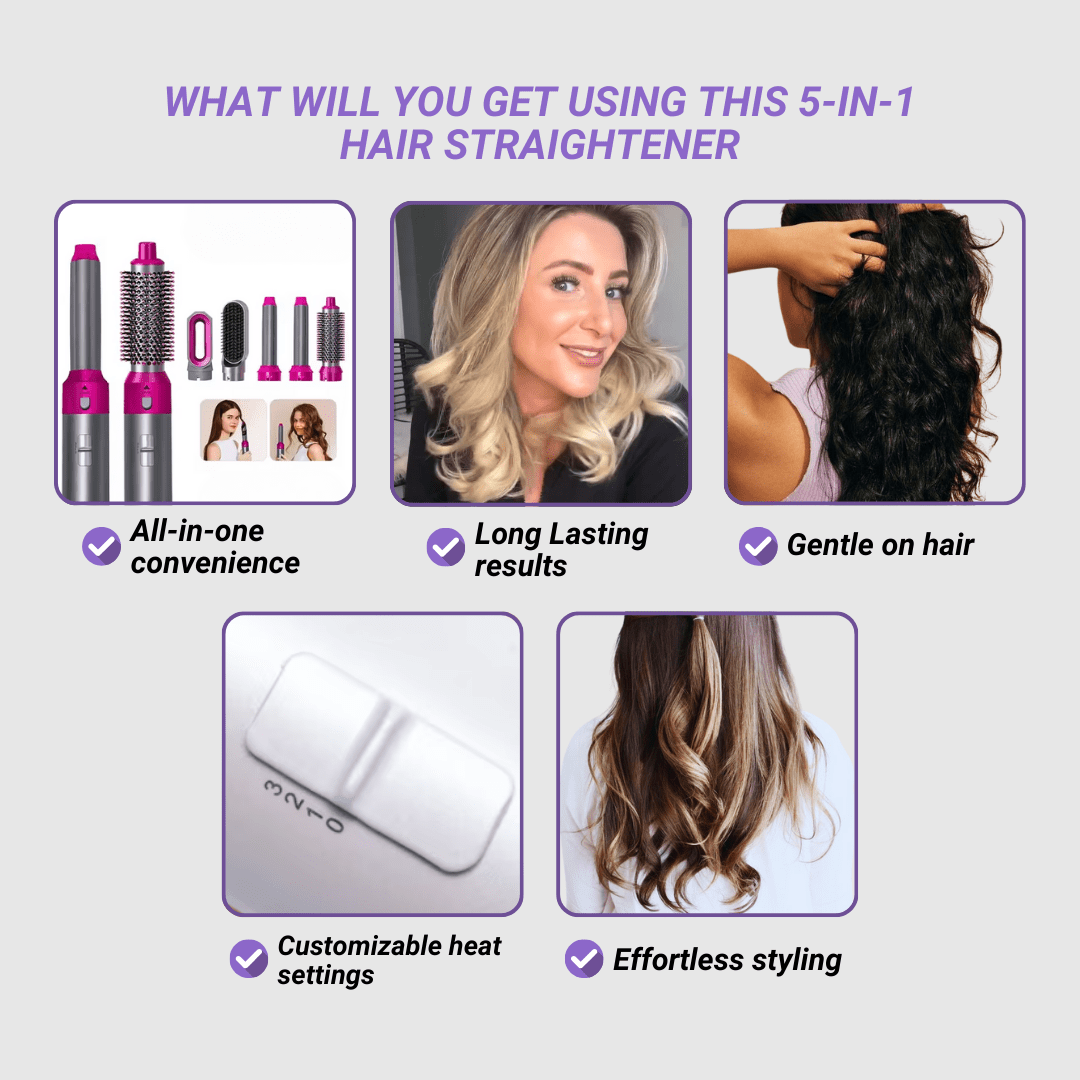 5-in-1 Styler: Your Ultimate Hair Styling Solution