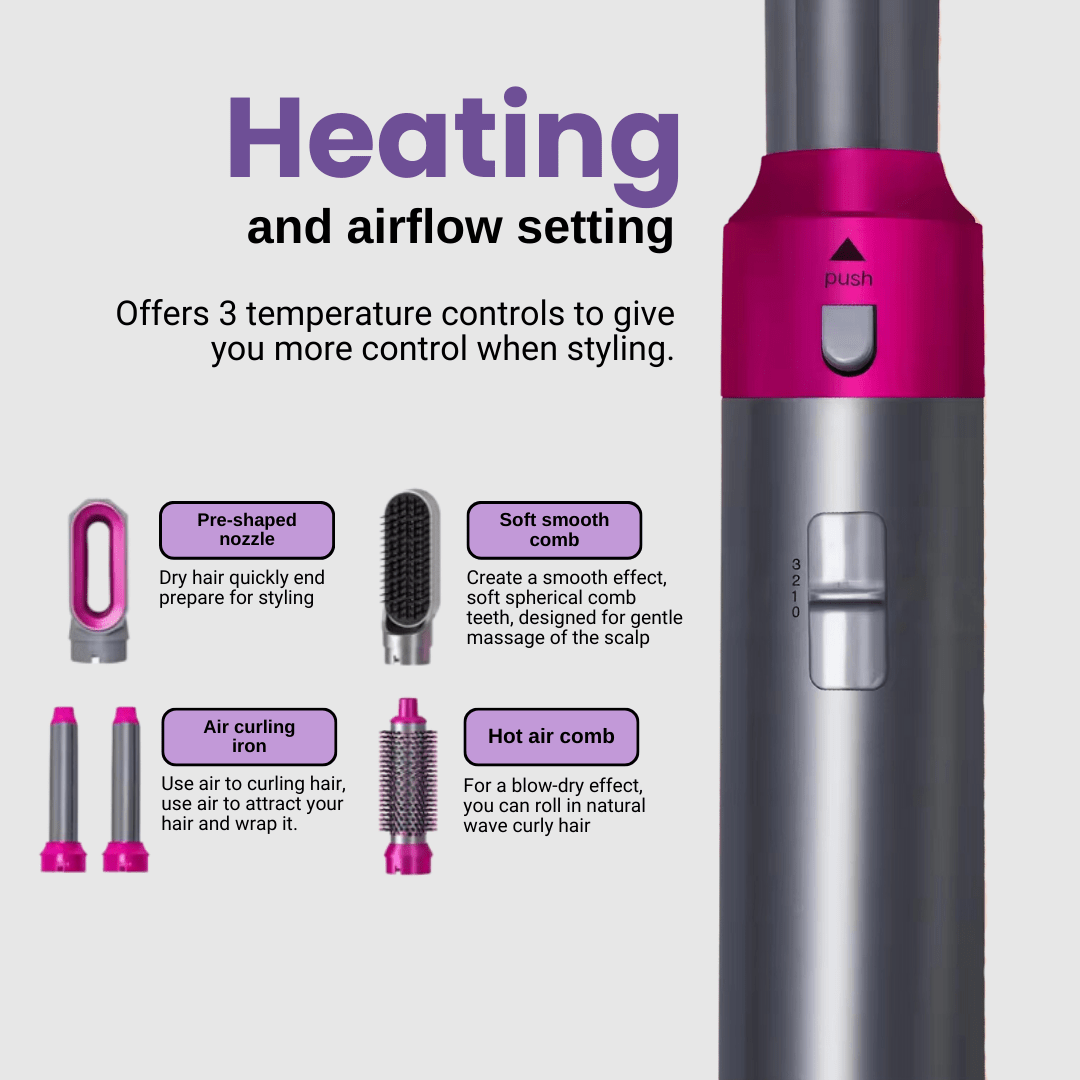 5-in-1 Styler: Your Ultimate Hair Styling Solution