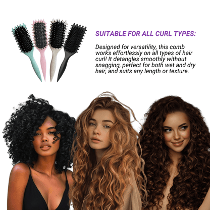 Curl-Defining Brush