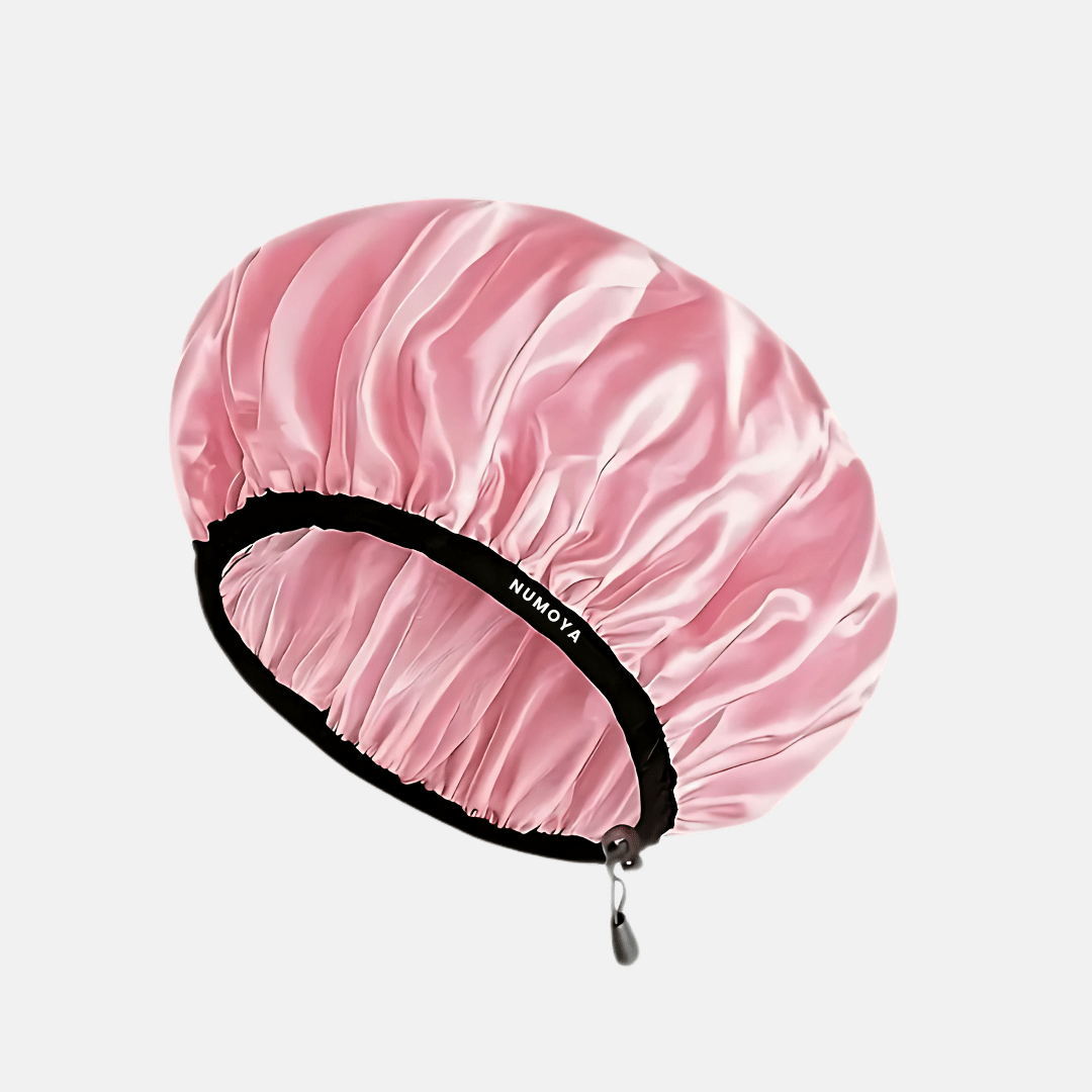 Silky Satin Shower Cap